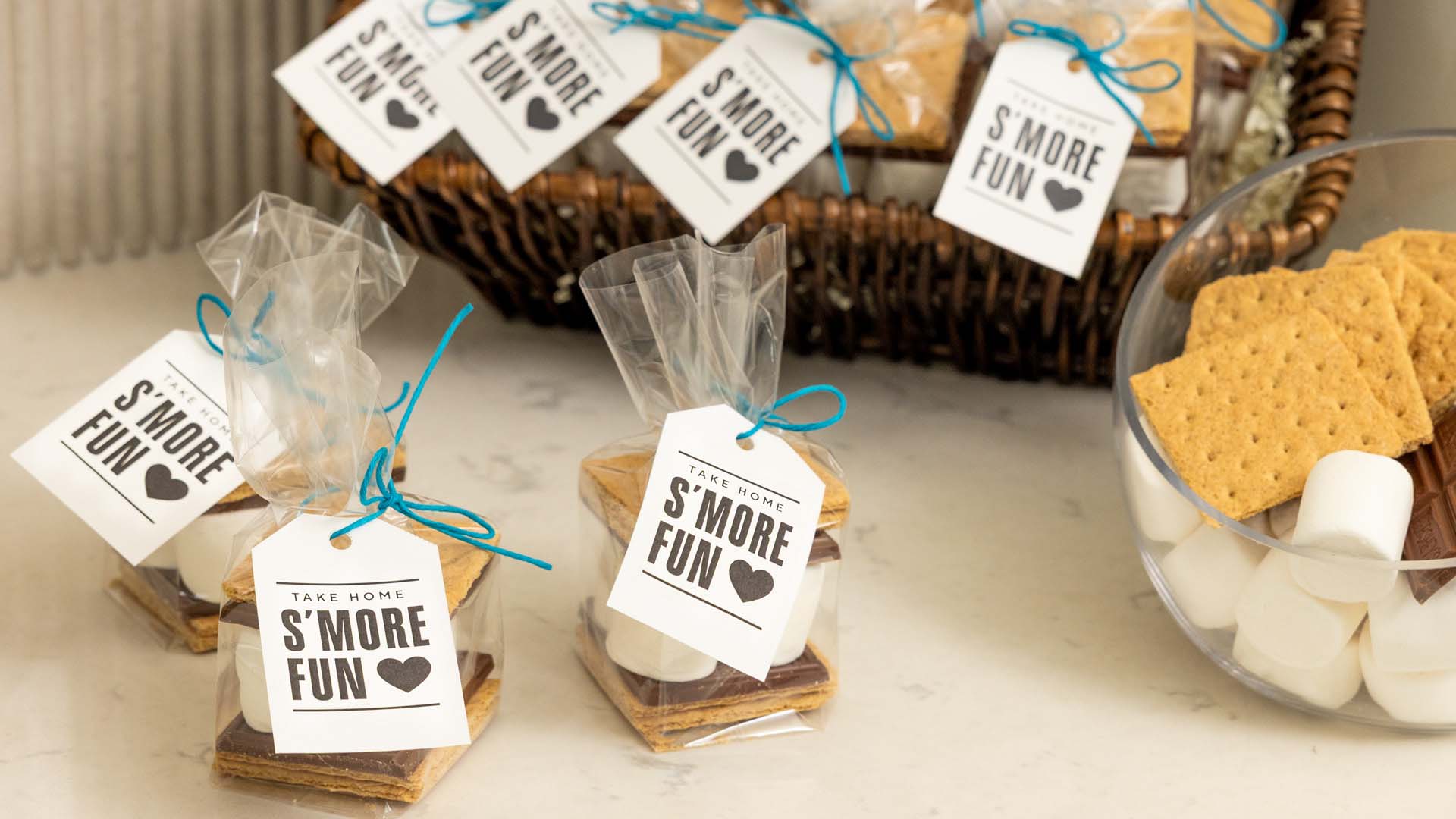 smores favor bag